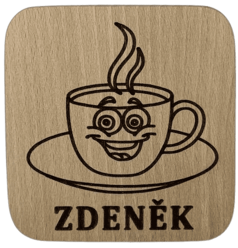 Podtácek se jménem - Káva