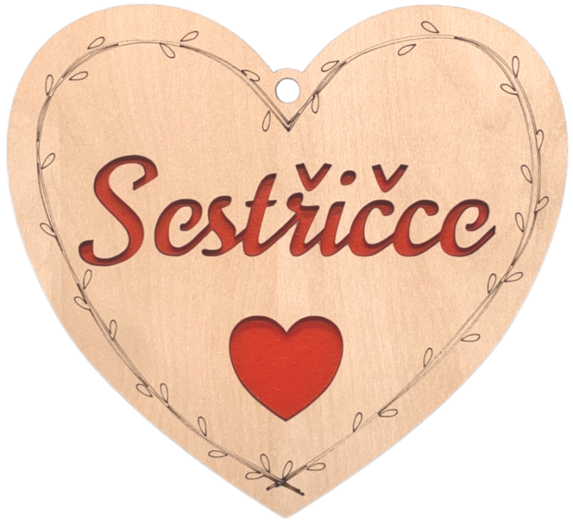 Srdíčko - Sestřičce