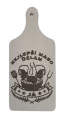 Dekorativní prkénko nejlépší maso dělá