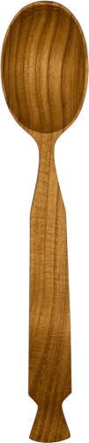 Dřevěná lžíce 23 cm