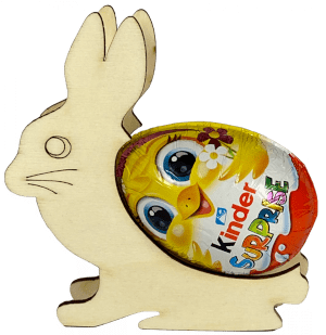 Velikonoční zajíc na vajíčko