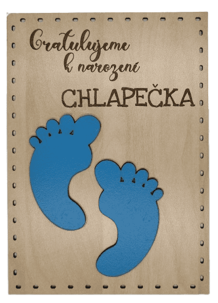 Pozornost pro miminko - chlapeček