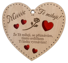 Srdíčko - s básničkou