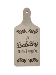 Dekorativní prkénko babičce