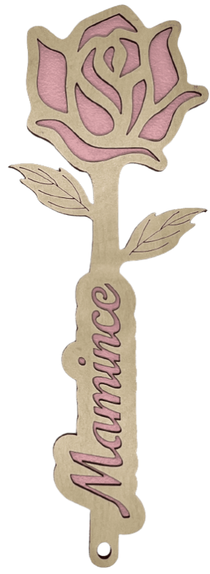 Růže mamince - růžová