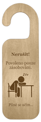 Cedulka na kliku 2