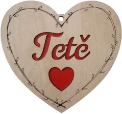 Srdíčko - Tetě
