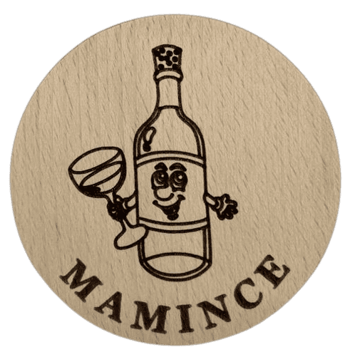 Podtácek mamince - víno
