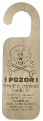 Cedulka na kliku 1