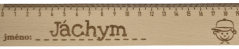 Pravítko 25 cm se jménem - chlapeček