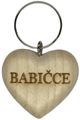 Přívěsek srdíčko - Babičce