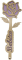 Růže babičce - fialová