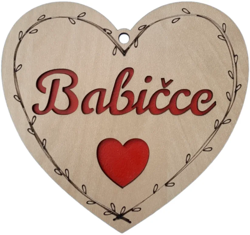 Srdíčko - Babičce