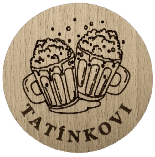 Podtácek tatínkovi - káva