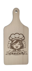 Dekorativní prkénko malá kuchařka - se jménem