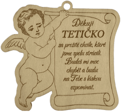 Smuteční andílek - tetičce