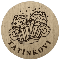 Podtácek tatínkovi - káva