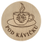 Podtácek kulatý - pod kávičku