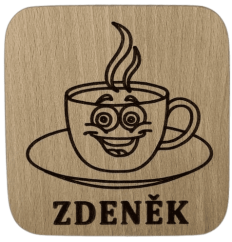 Podtácek se jménem - Káva