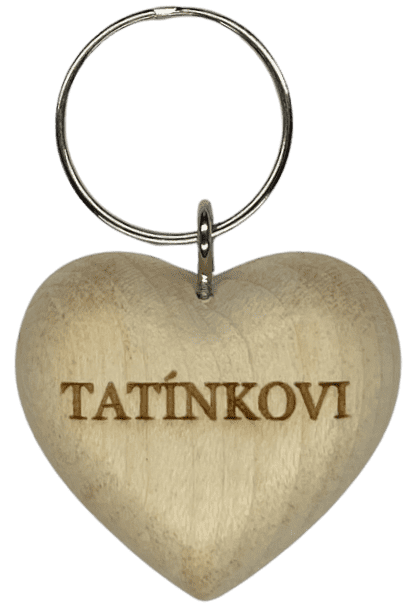 Přívěsek srdíčko - Tatínkovi