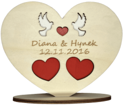 Srdce zamilovaných se jmény