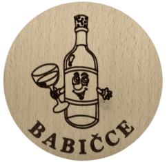 Podtácek babičce - víno