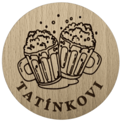 Podtácek tatínkovi - káva