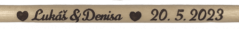 svatební tužka