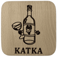 Podtácek se jménem - Víno