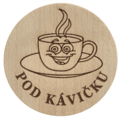 Podtácek kulatý - pod kávičku