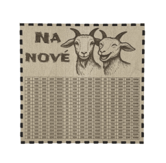 Škrtací pokladnička - Na nové kozy