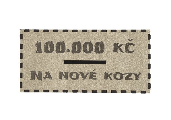 Škrtací pokladnička - Na nové kozy
