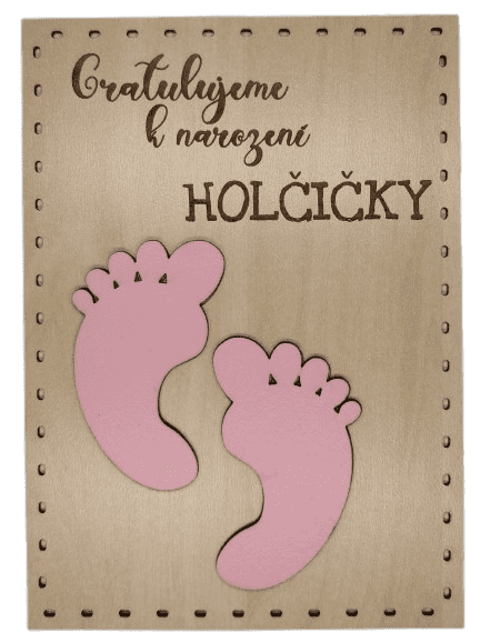 Pozornost pro miminko se jménem - holčička