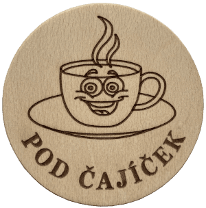 Podtácek kulatý - pod čajíček