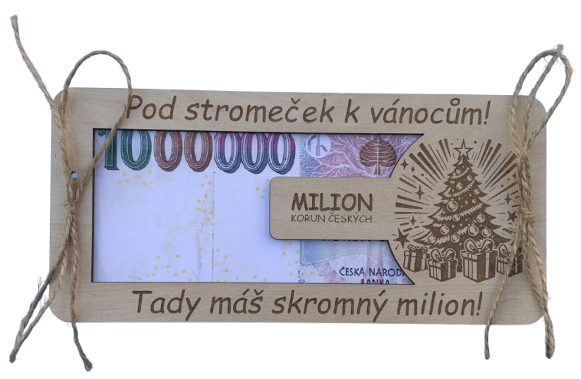 Přání k Vánocům #2 - Milion korun