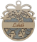 Baňka se jménem - stříbrná