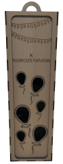 Box na víno - k narozeninám