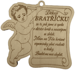 Smuteční andílek - bratříčkovi