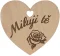 Srdíčko do kytice Miluji Tě