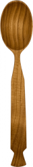 Dřevěná lžíce 23 cm