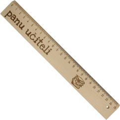 Pravítko 25 cm - panu učiteli
