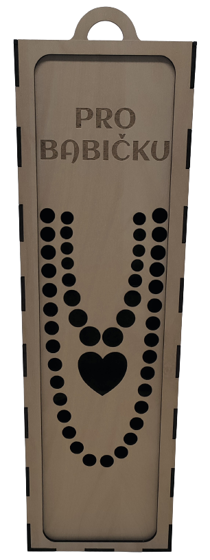 Box na víno - pro babičku