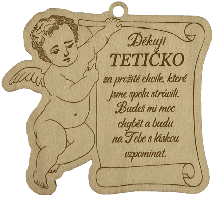 Smuteční andílek - tetičce