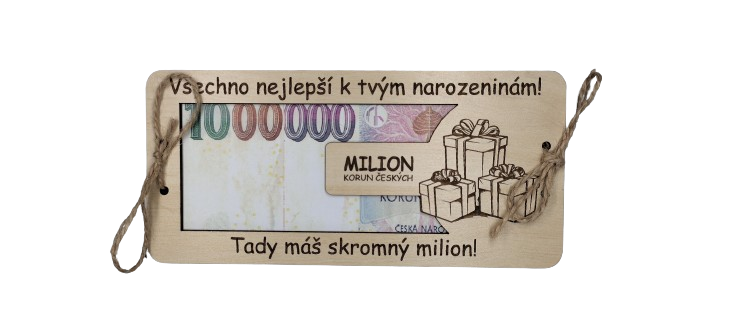 Přání k narozeninám #2  - Milion korun