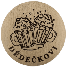 Podtácek dědečkovi - pivo