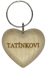 Přívěsek srdíčko - Tatínkovi