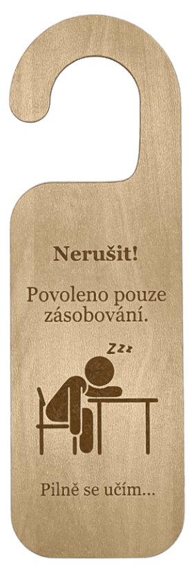 Cedulka na kliku 2