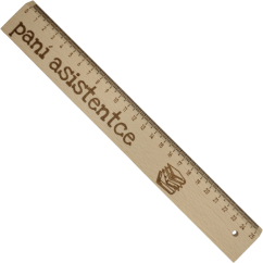 Pravítko 25 cm - paní asistentce