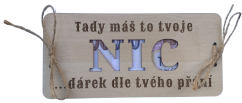 Přání NIC na peníze