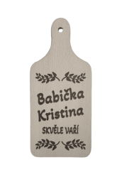 Dekorativní prkénko babičce se jménem